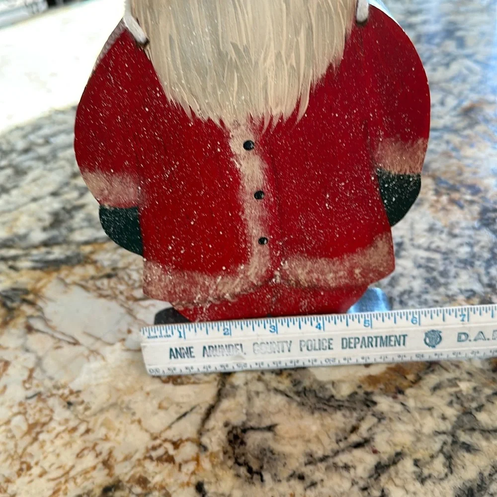 SANTA Wood large Decor